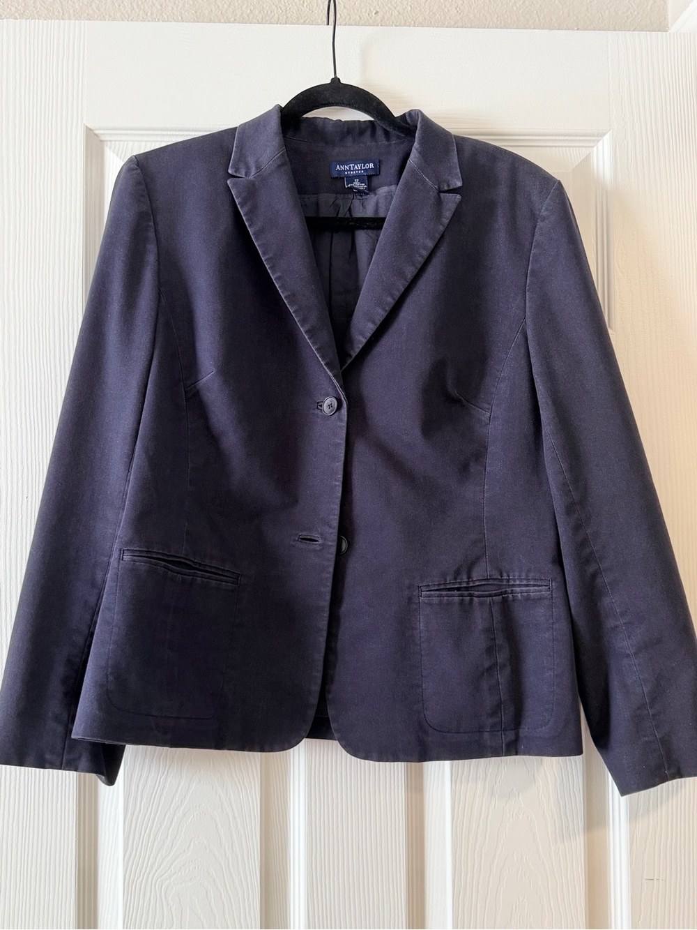 Ann Taylor Navy Single-Button Women's Blazer